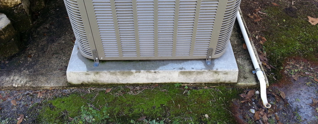 That small water leak under your AC condenser could be warning you of a big problem in the future. Don't ignore it!