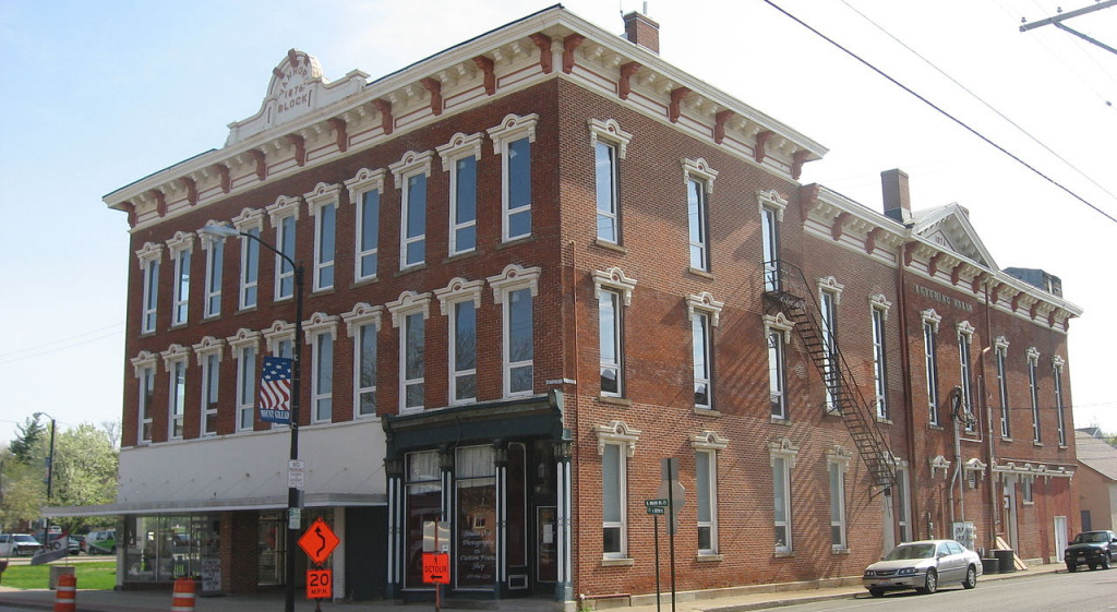 Levering Hall in Mount Gilead Ohio | photo by Nyttend